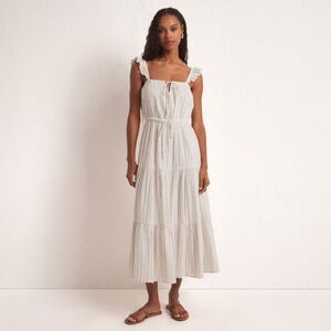 Z Supply Cream Midi Dress